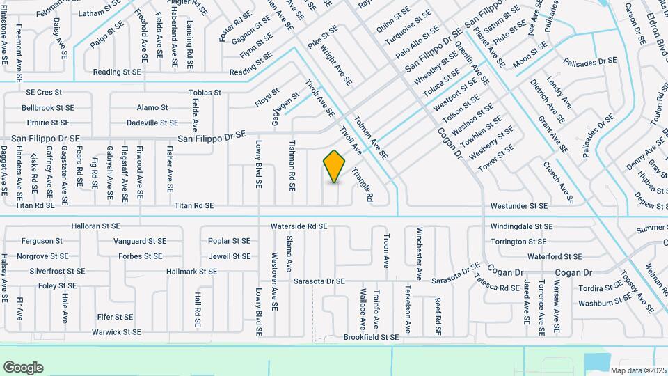 3042 Tazewell Ave SE Map and Location Details