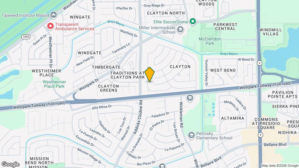 15330 Oak Terrace Dr Map and Location Details