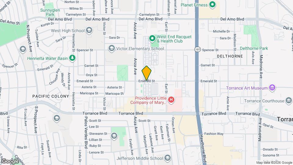 4470 Emerald St Map and Location Details