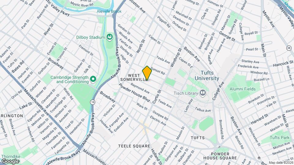 43 Conwell Ave Mapa y Detalles de la Ubicación