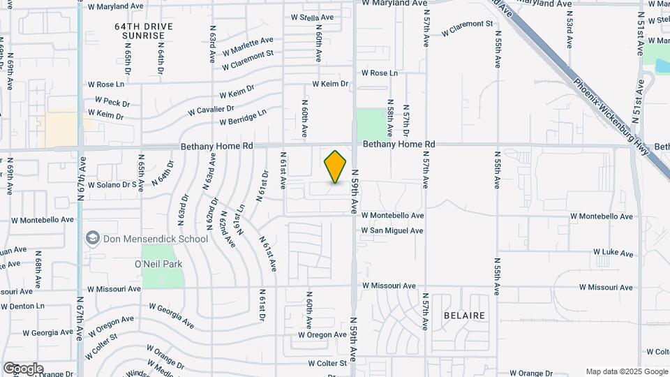 Glen Oaks Apartments Map and Location Details