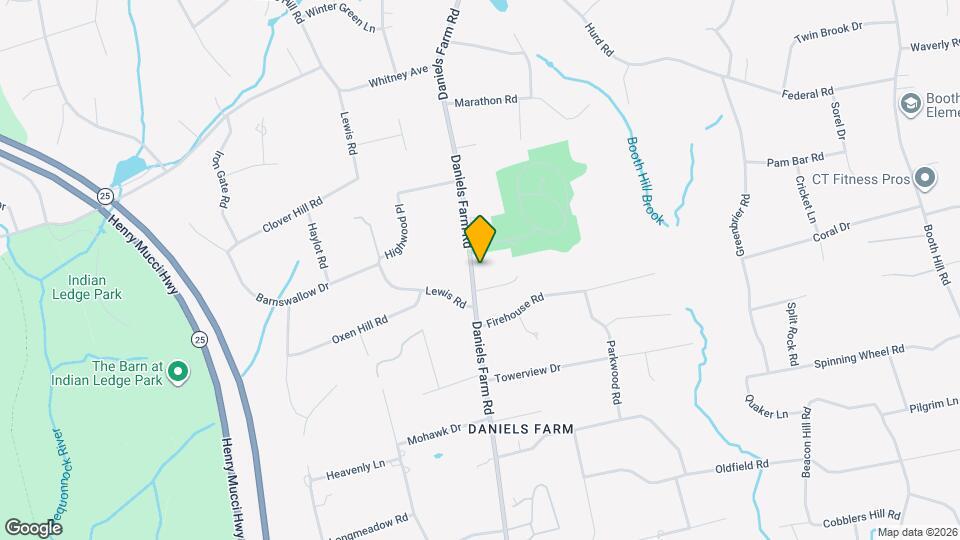 1040 Daniels Farm Rd Map and Location Details