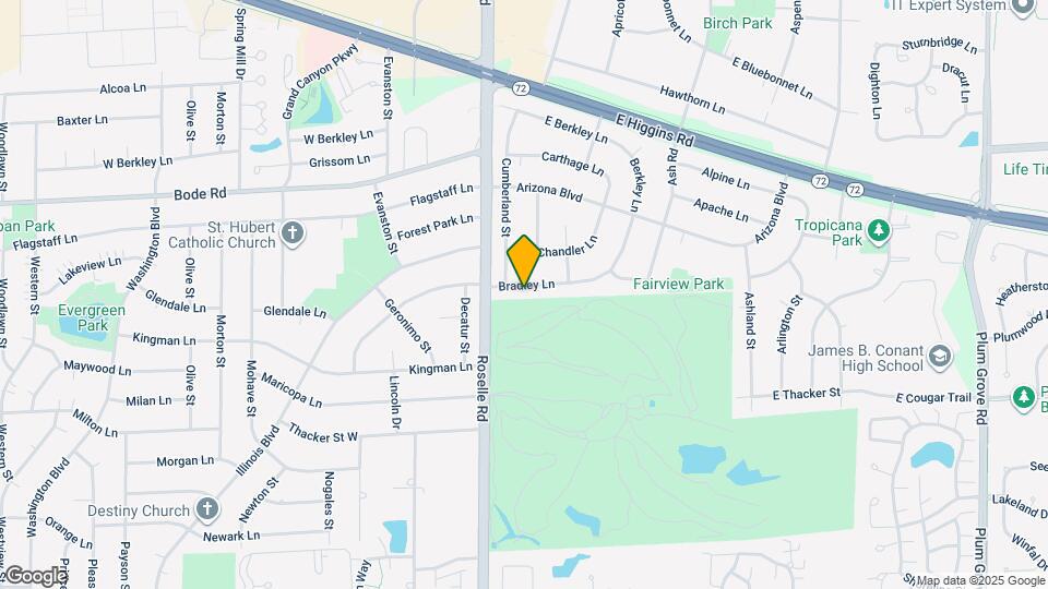 45 Bradley Ln Map and Location Details