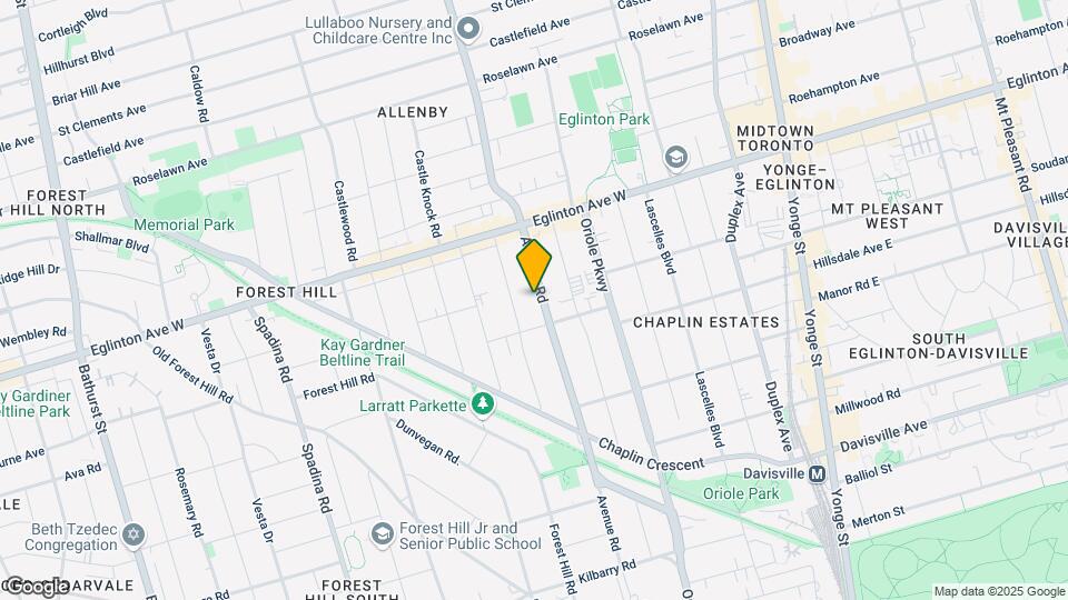 952-954 Avenue Rd Map and Location Details