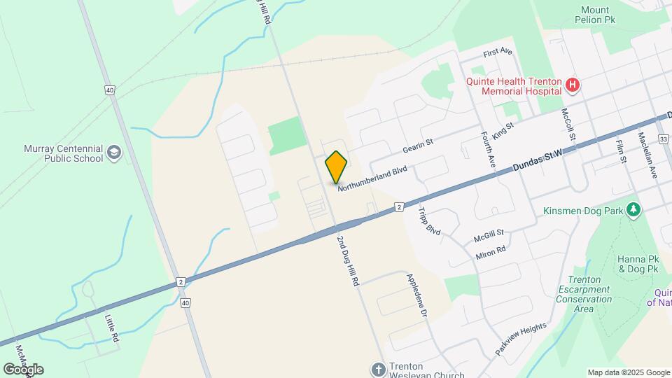 114 Northumberland Blvd Map and Location Details