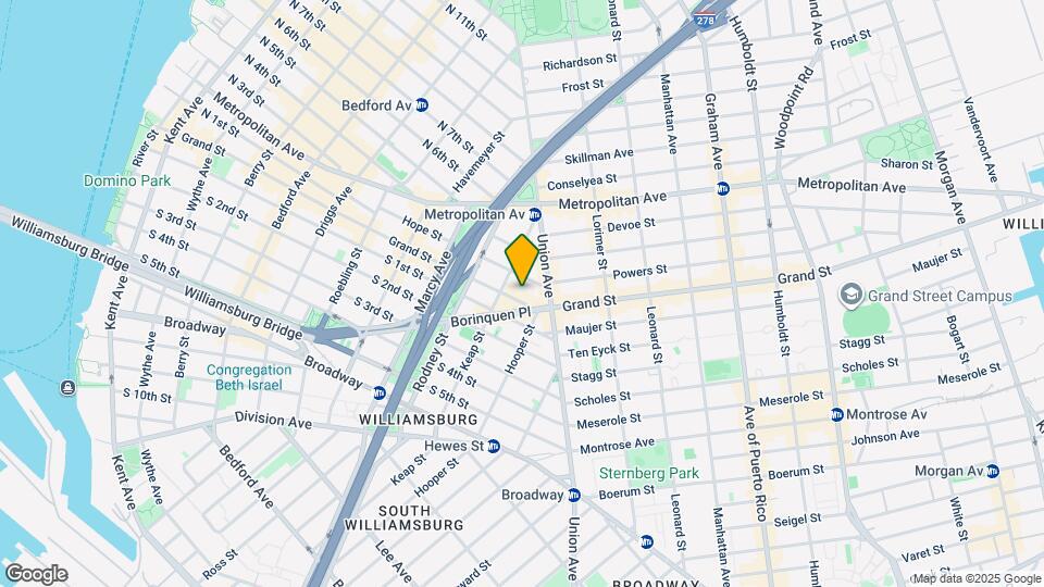 460 Grand St Map and Location Details