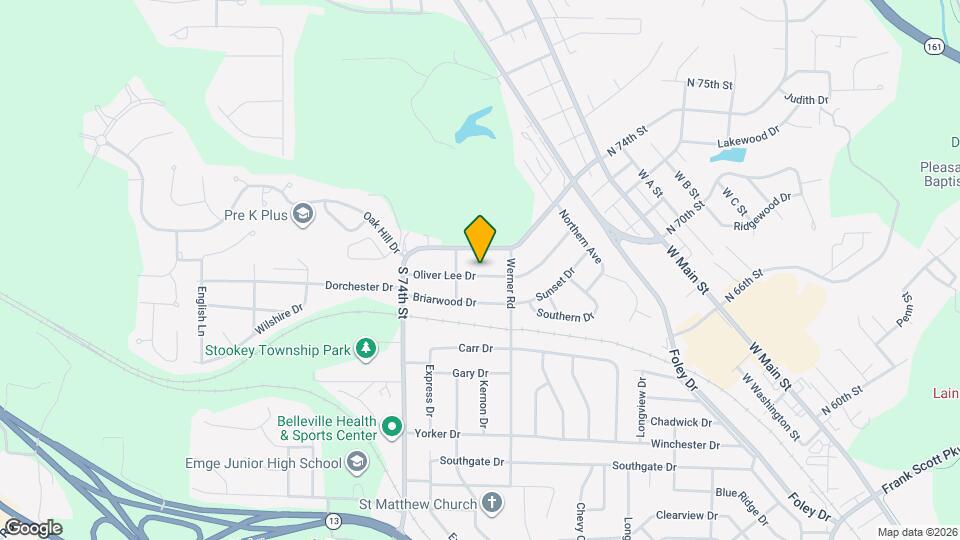 317 Oliver Lee Dr Map and Location Details