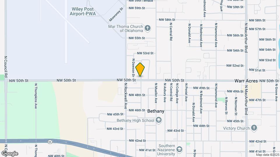 6901 NW 50th St Map and Location Details