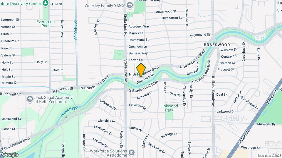 3828 Glen Arbor Dr Map and Location Details