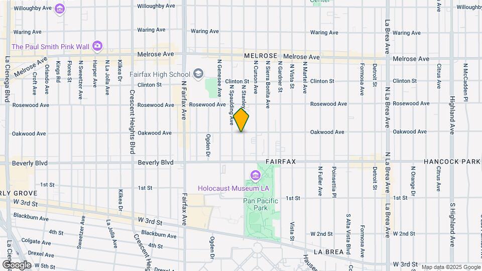 367 N Stanley Ave Mapa y Detalles de la Ubicación