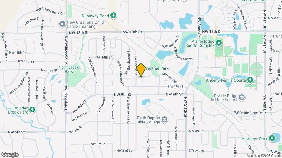 2017 NW Hickory Ln Mapa y Detalles de la Ubicación