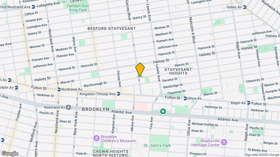 455-457 Marcus Garvey Blvd Map and Location Details
