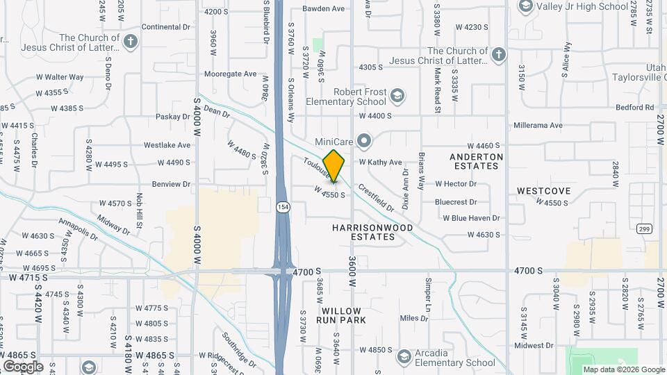 4534 Toulouse St Map and Location Details