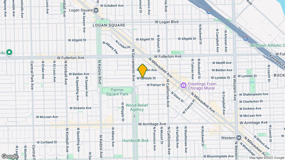 2927 W Lyndale St Mapa y Detalles de la Ubicación