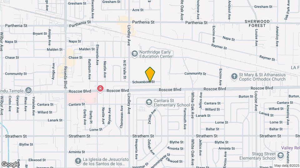 17938 Schoenborn St Map and Location Details