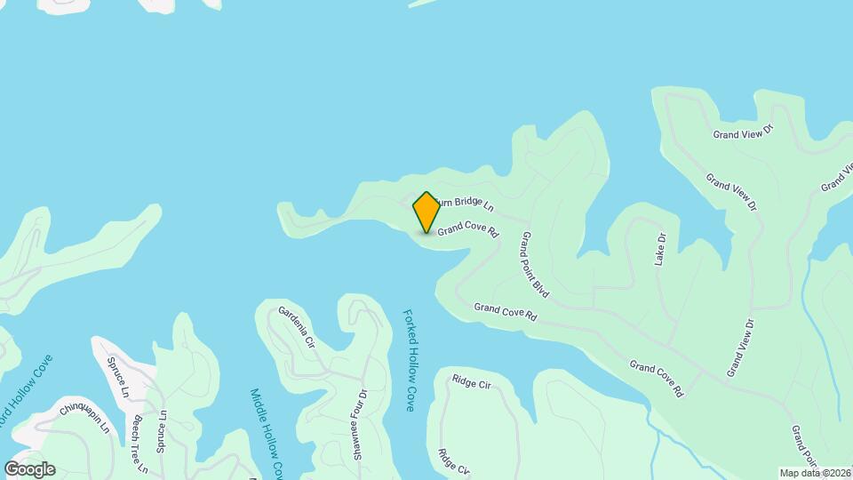 1186 Grand Cove Rd Mapa y Detalles de la Ubicación