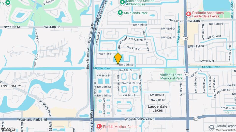 4916 NW 39th St Map and Location Details