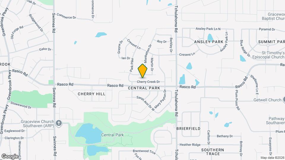 1720 Cherry Creek Dr Mapa y Detalles de la Ubicación