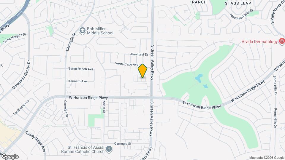 544 Mossy Cup St Map and Location Details