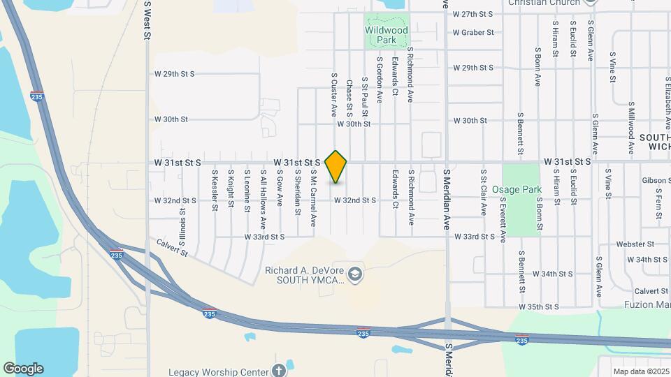 3240 S Custer Ave Map and Location Details