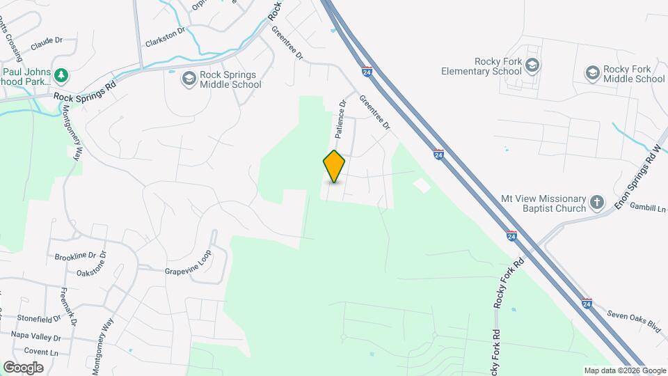 5305 Patience Dr, Unit E Map and Location Details