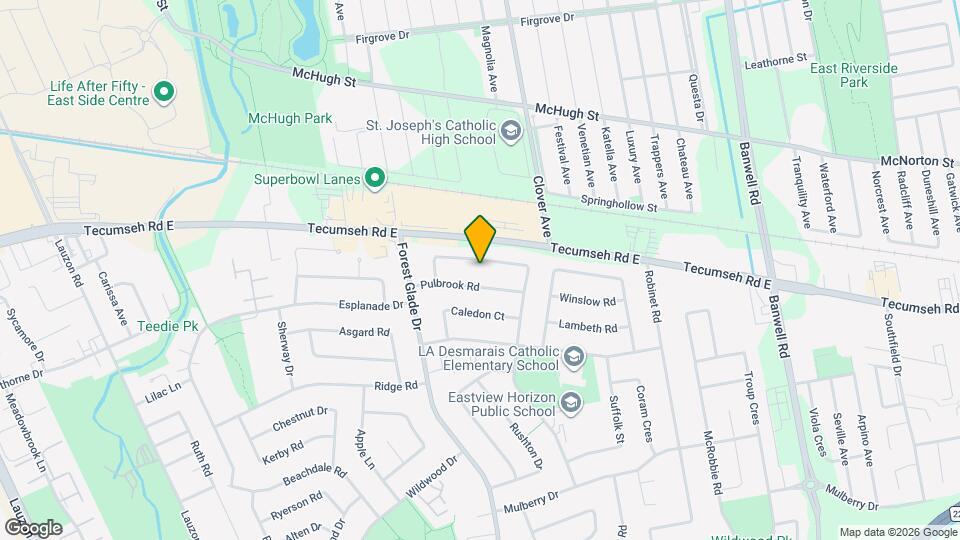 10349 Shenandoah Cres Map and Location Details