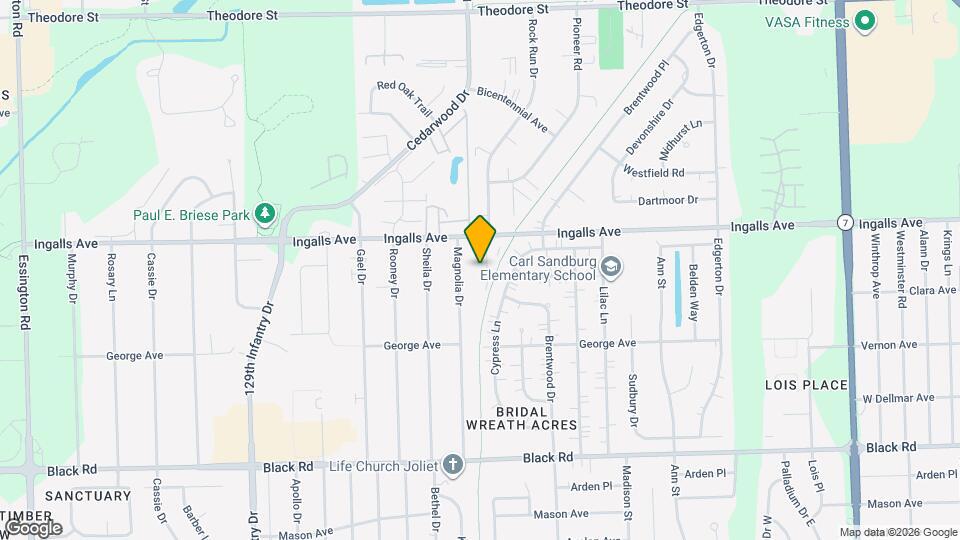 1115 Elizabeth Ct Map and Location Details