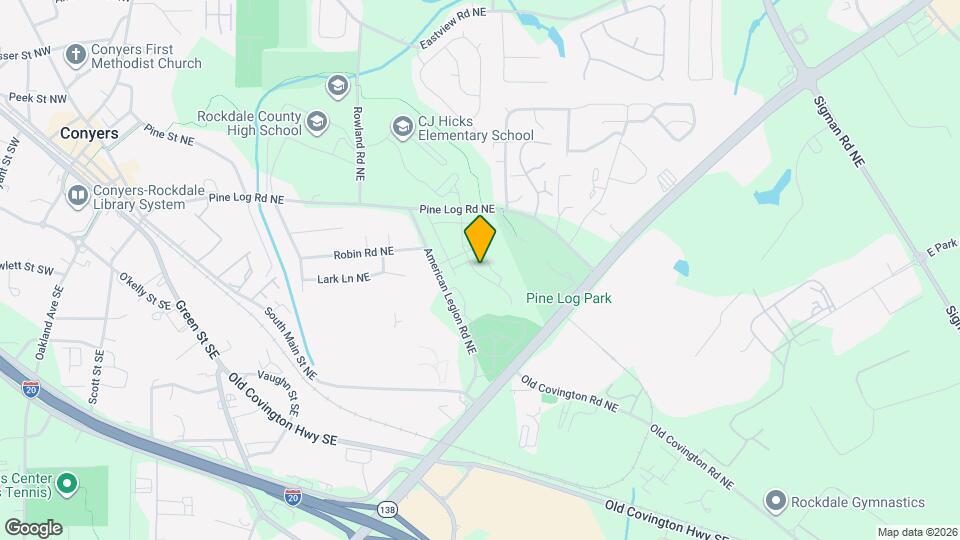 1153 Charming Pines Pl NE Map and Location Details