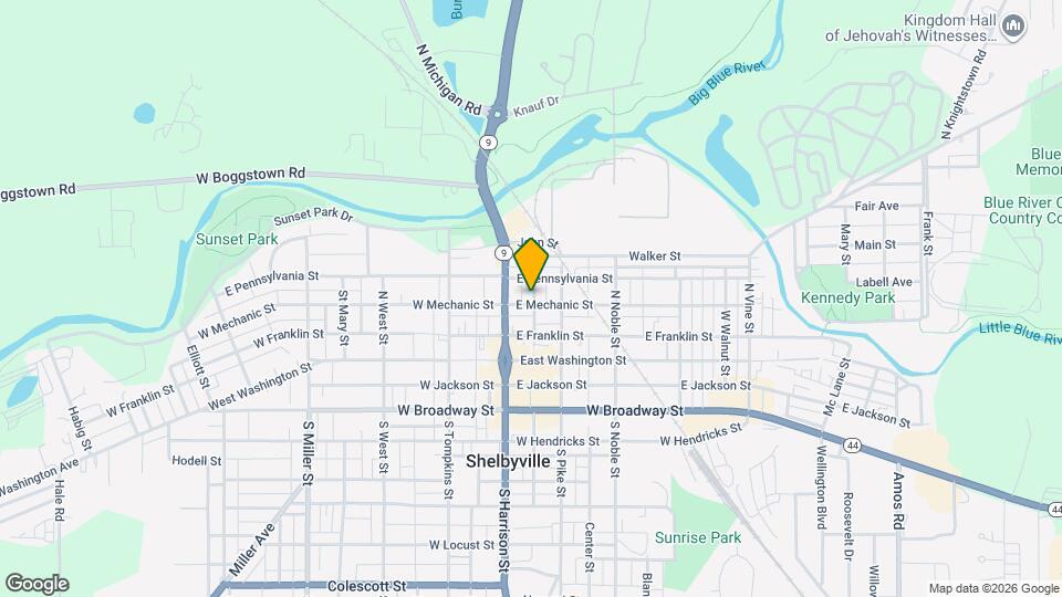 26 E Mechanic St Map and Location Details