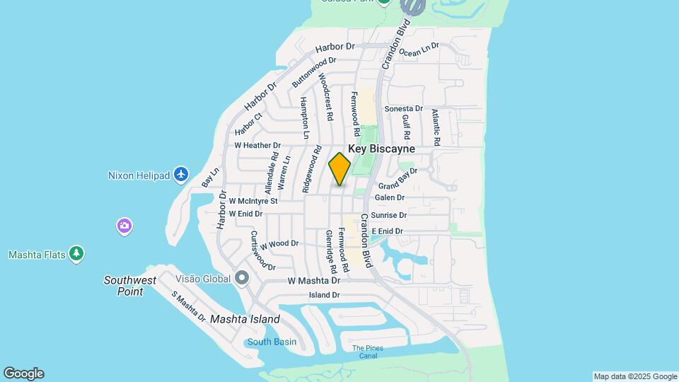548 Fernwood Rd Mapa y Detalles de la Ubicación