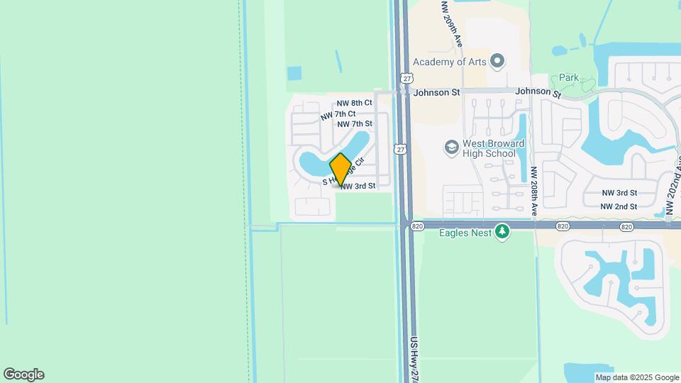 21720 NW 3rd St Map and Location Details