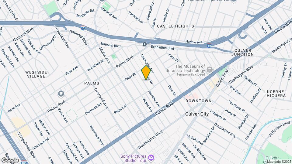 3650 Jasmine Ave Map and Location Details