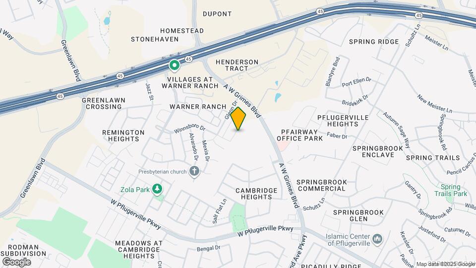 1029 Winnsboro Lp Mapa y Detalles de la Ubicación