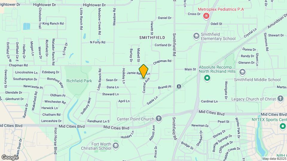 6537 Central Ave Map and Location Details