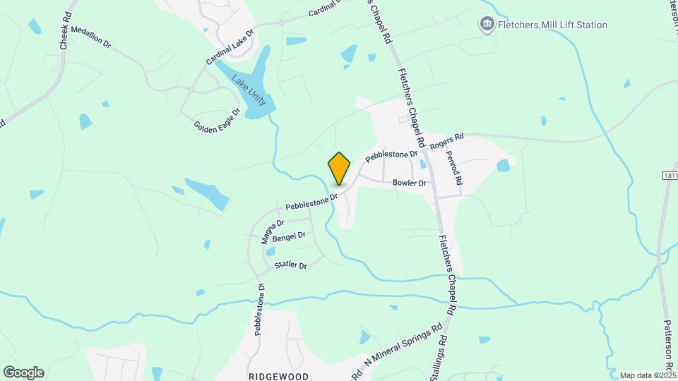 721 Pebblestone Dr Map and Location Details
