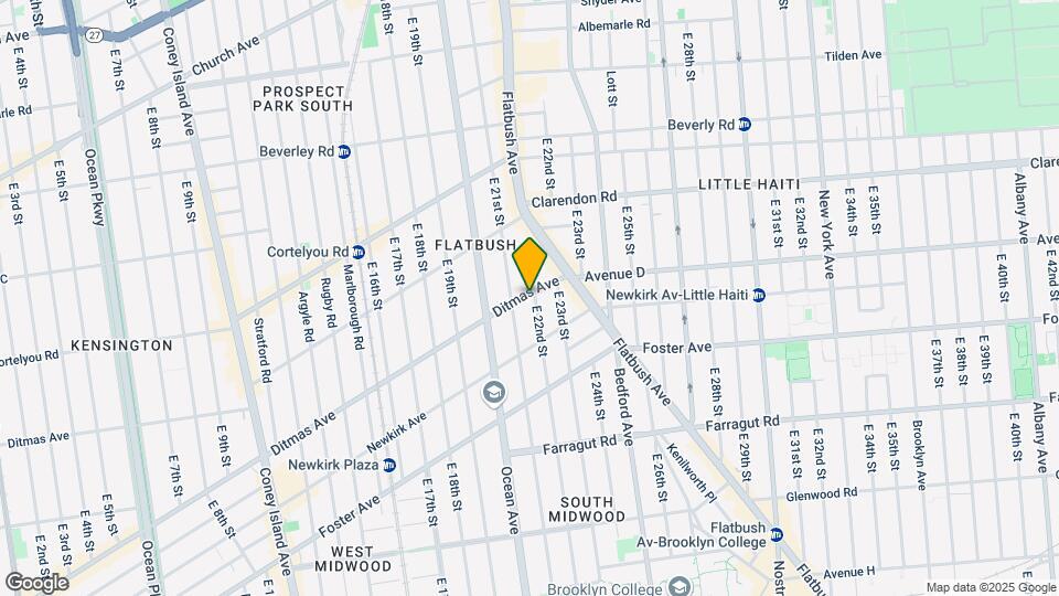 2116 DITMAS AVE Mapa y Detalles de la Ubicación