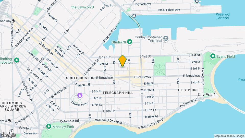 528 E 3rd St Map and Location Details