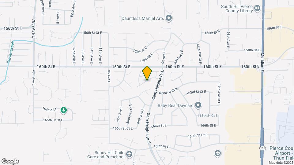 9002 161st St E Map and Location Details