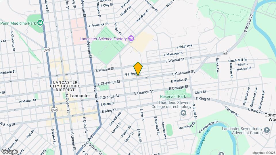 501-503 E Chestnut St Map and Location Details