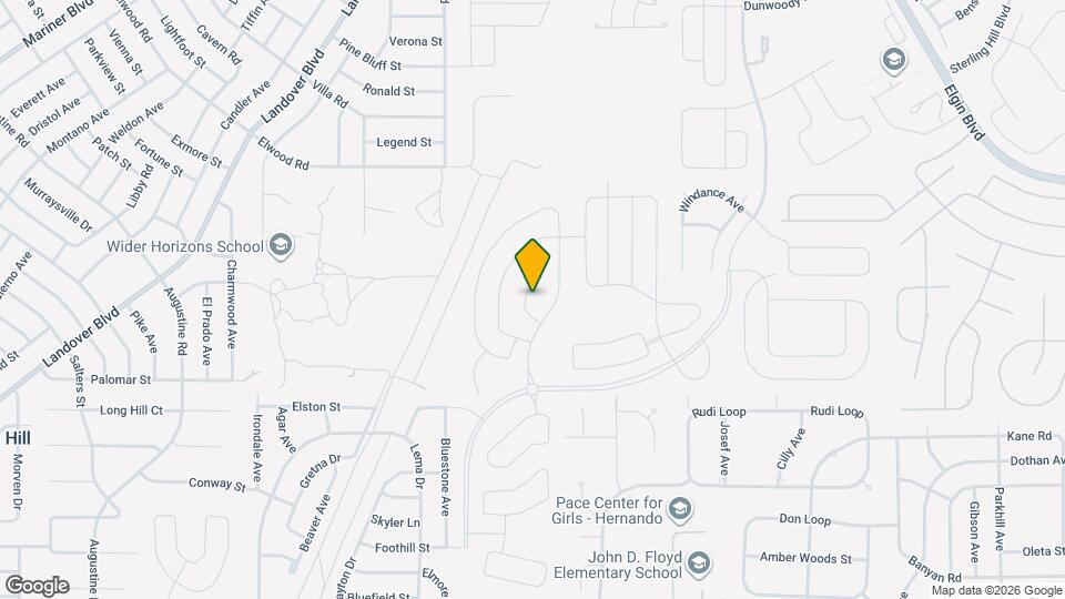 3648 Tambora Ct Map and Location Details