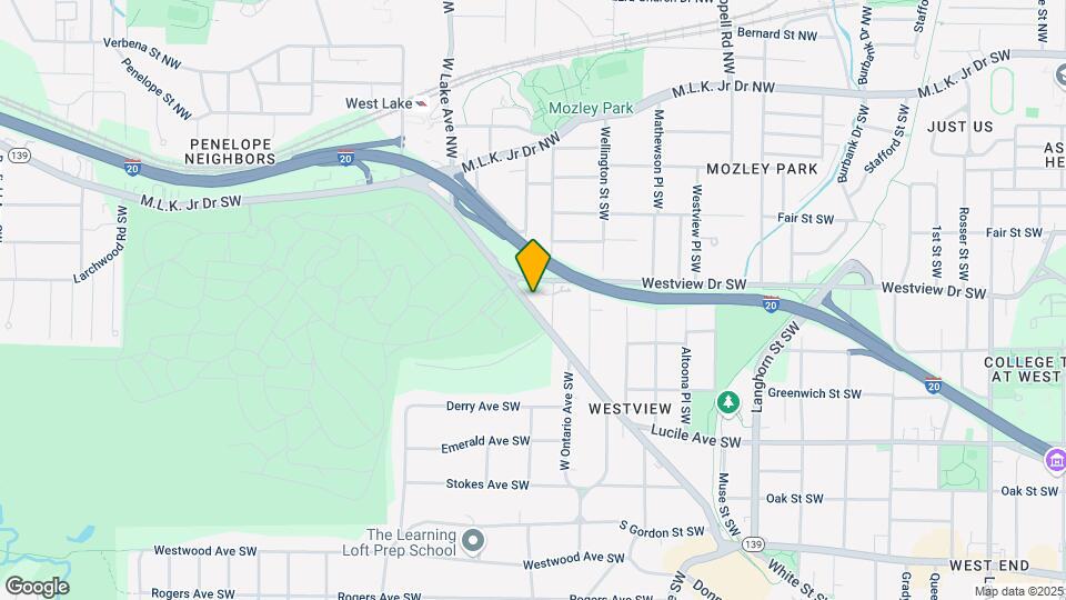 1643 Ralph David Abernathy Blvd Map and Location Details