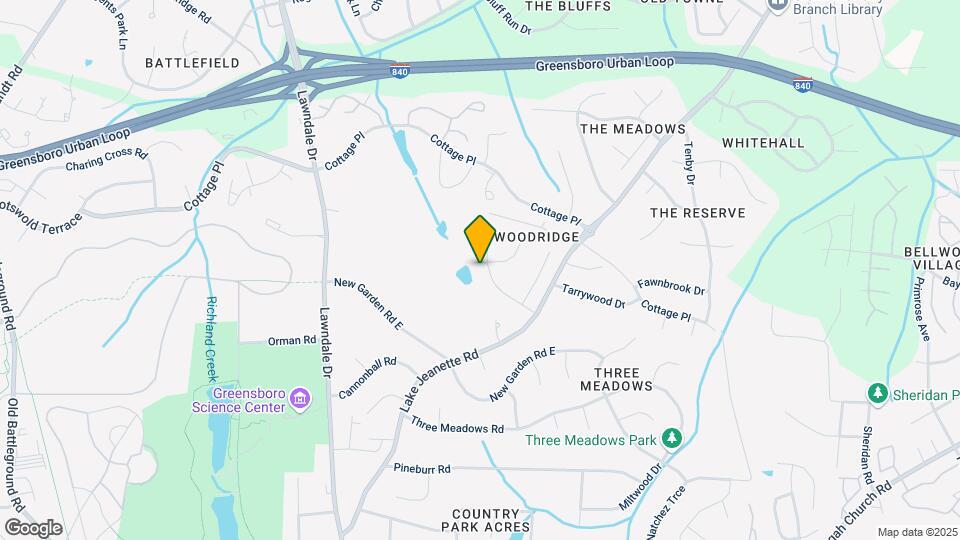 4021 Ridgedale Dr Mapa y Detalles de la Ubicación
