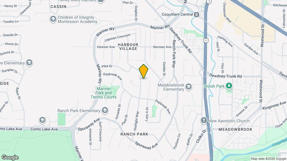 3089 Starlight Way Map and Location Details