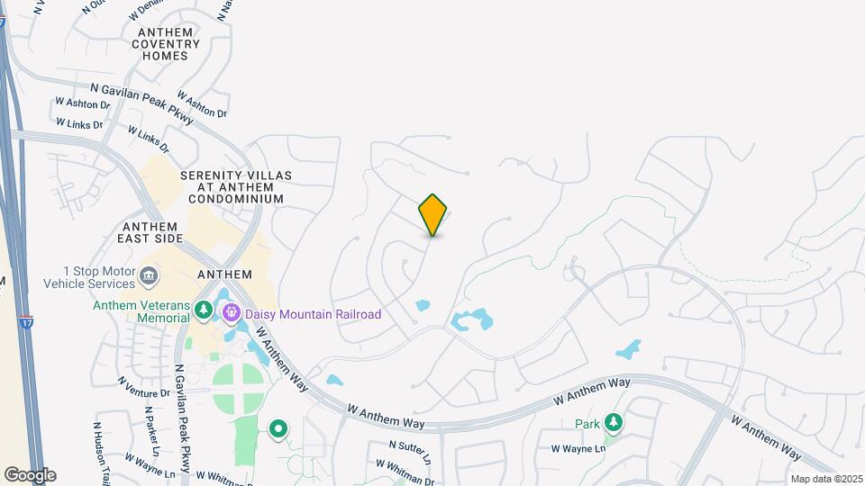 42019 N Golf Crest Rd Map and Location Details