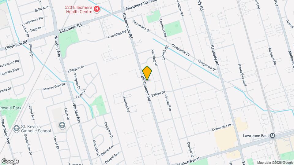 1467A Birchmount Rd Map and Location Details