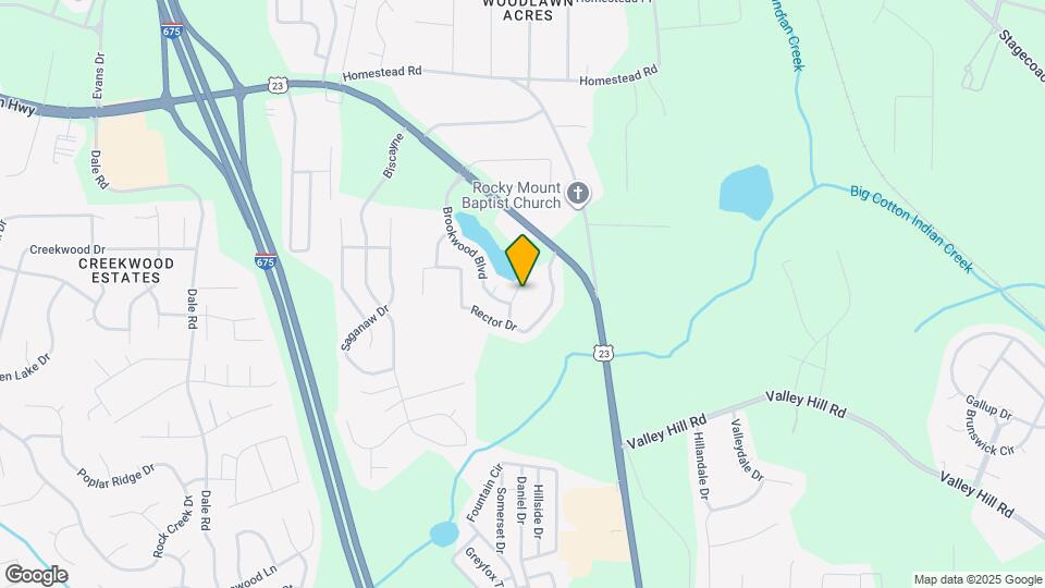 6702 Teresa Ln Map and Location Details