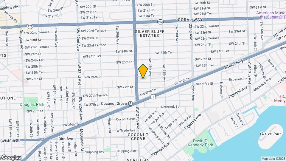 2601 SW 26th Ln Mapa y Detalles de la Ubicación
