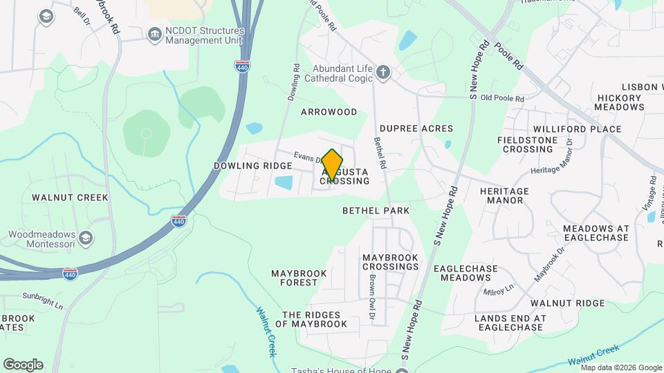 1535 Ikes Pond Ln Map and Location Details