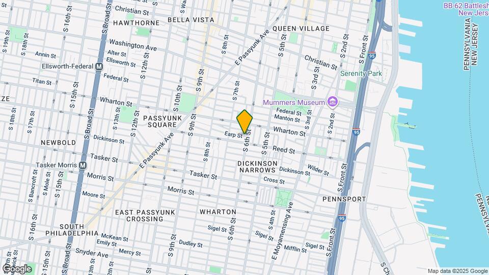 1328 S 6th St Map and Location Details