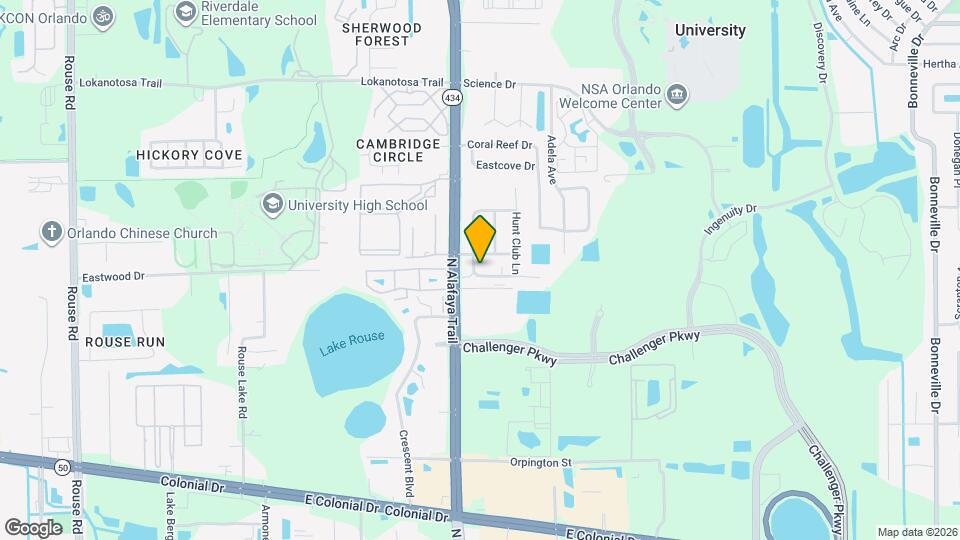 12235 Fox Hound Ln Map and Location Details